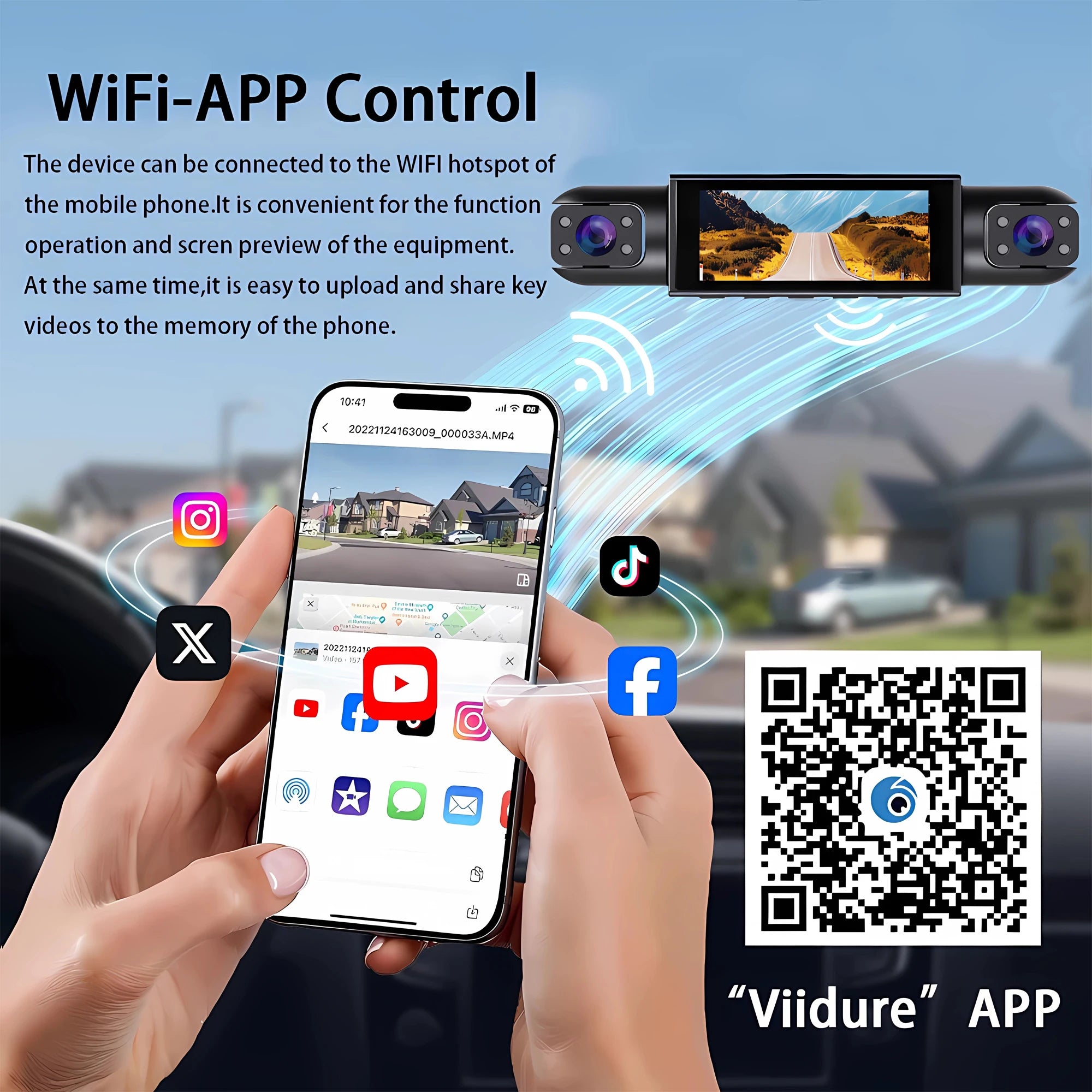 Car 360 Degrees Video Recorder