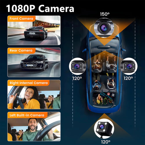 Car 360 Degrees Video Recorder