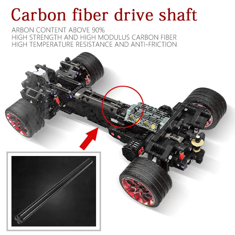 MOULD KING 13108 Technical Car Toys MOC-22970 APP&RC Motorized Mustang Hoonicorn Model Building Blocks Bricks Kid Christmas Gift