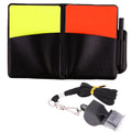 Soccer Referee Card Sets,warning Referee Red And Yellow Cards With Wallet Score Sheets,pencil Soccer Accessories