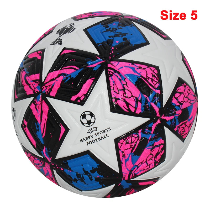 Soccer Ball Professional Outdoors Sports Match Balls High Quality PU Material Training Seamless Football Standard Size 5 Size 4