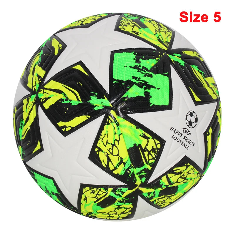 Soccer Ball Professional Outdoors Sports Match Balls High Quality PU Material Training Seamless Football Standard Size 5 Size 4