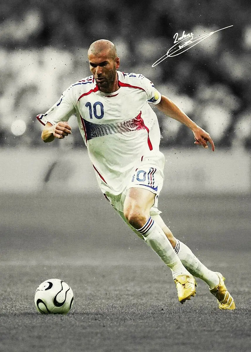 Soccer Sport Player Portrait Posters Print Football Play Picture Canvas Wall Painting Living Room Bedroom Home Decor