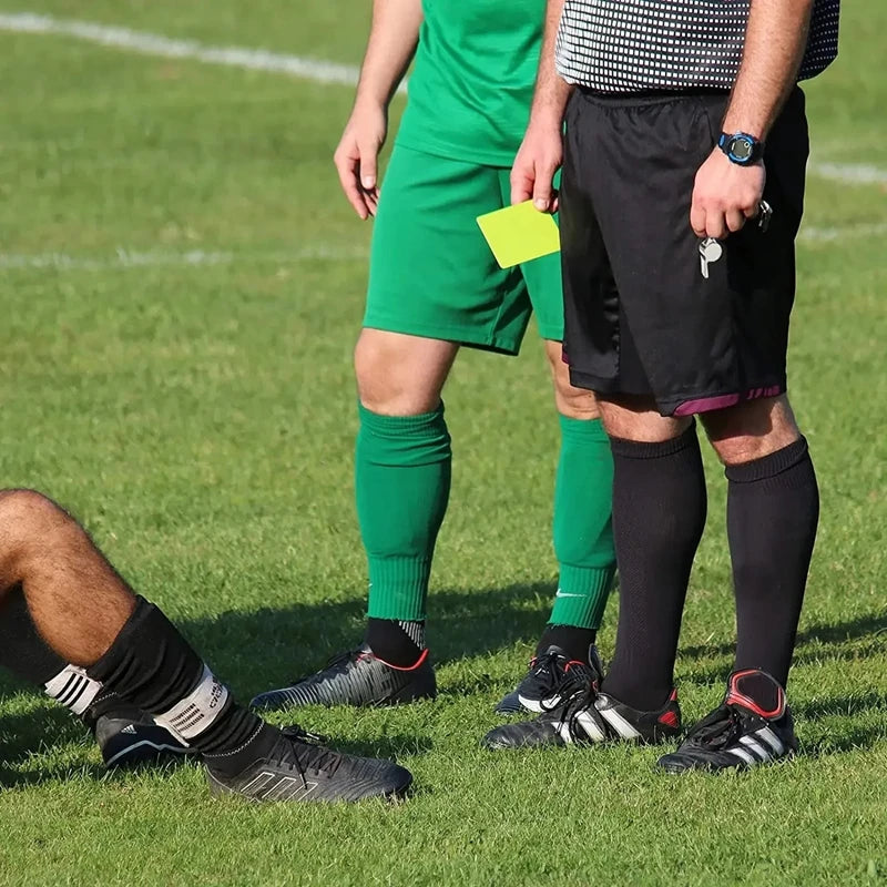 Soccer Referee Card Sets,warning Referee Red And Yellow Cards With Wallet Score Sheets,pencil Soccer Accessories